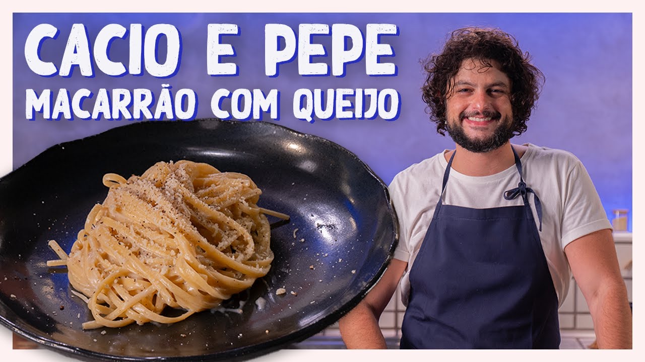 MACARRÃO COM QUEIJO E PIMENTA (CACIO E PEPE) | Mohamad Hindi
