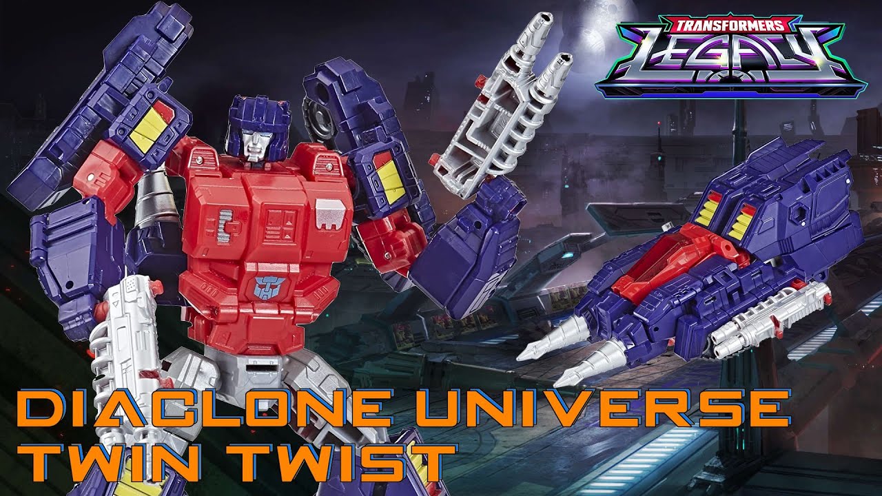 Transformers Legacy Diaclone Universe Twin Twist | VIDEO REVIEW