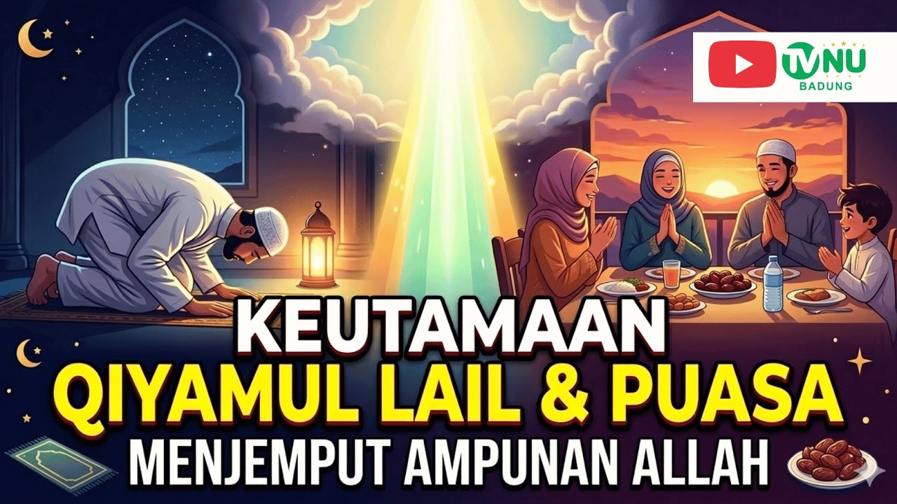 Keutamaan Qiyamul Lail dan Puasa: Menjemput Ampunan Allah - Ust Zaini Mun'in
