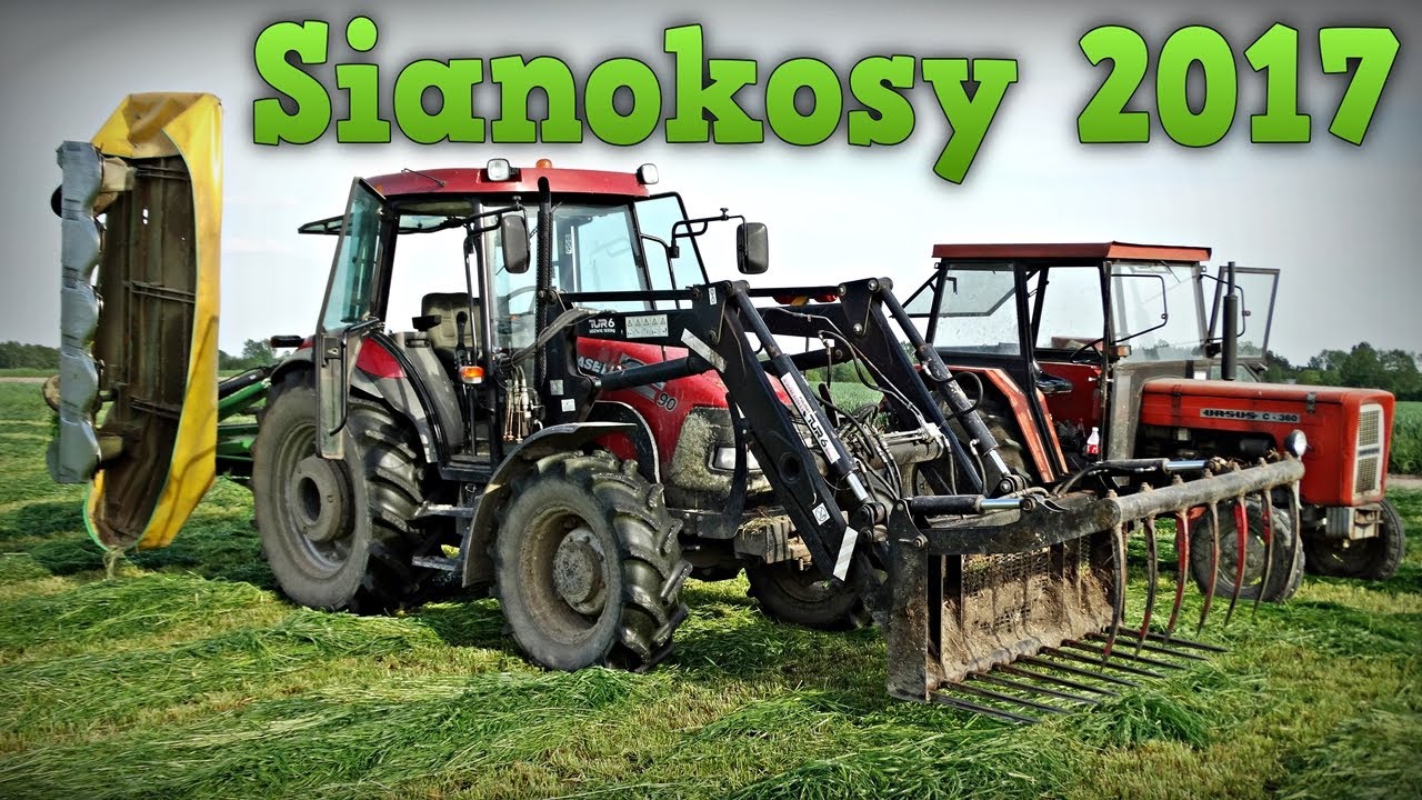 Sianokosy 2017 - Pomagamy u P.Krzysia - Ursus c360 ☆ Vlog GoPro #46 ㋡ MafiaSolec & Bronczek