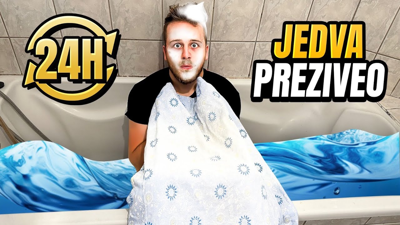 ZAROBLJEN U WCU NA 24 SATA! *ukočio se u kadi*