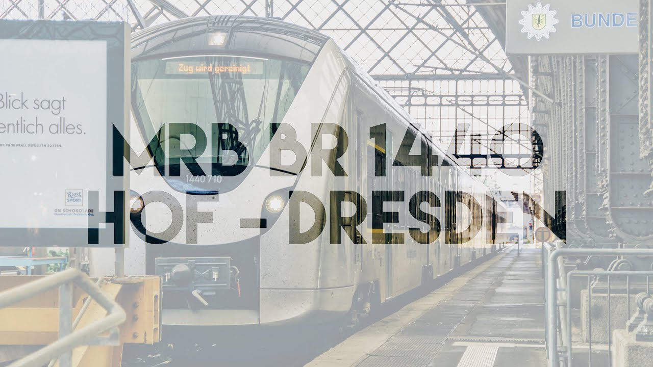Mit der MRB im ALSTOM CORADIA CONTINENTAL von HOF nach DRESDEN (1. Klasse) | TripReport | Vlog 234