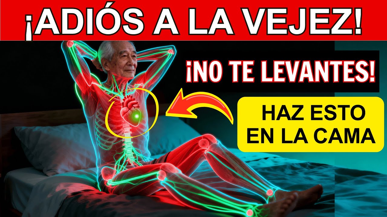 ¡NO TE LEVANTES AÚN! Haz Esto en la Cama y Tu Presión Baja en Minutos