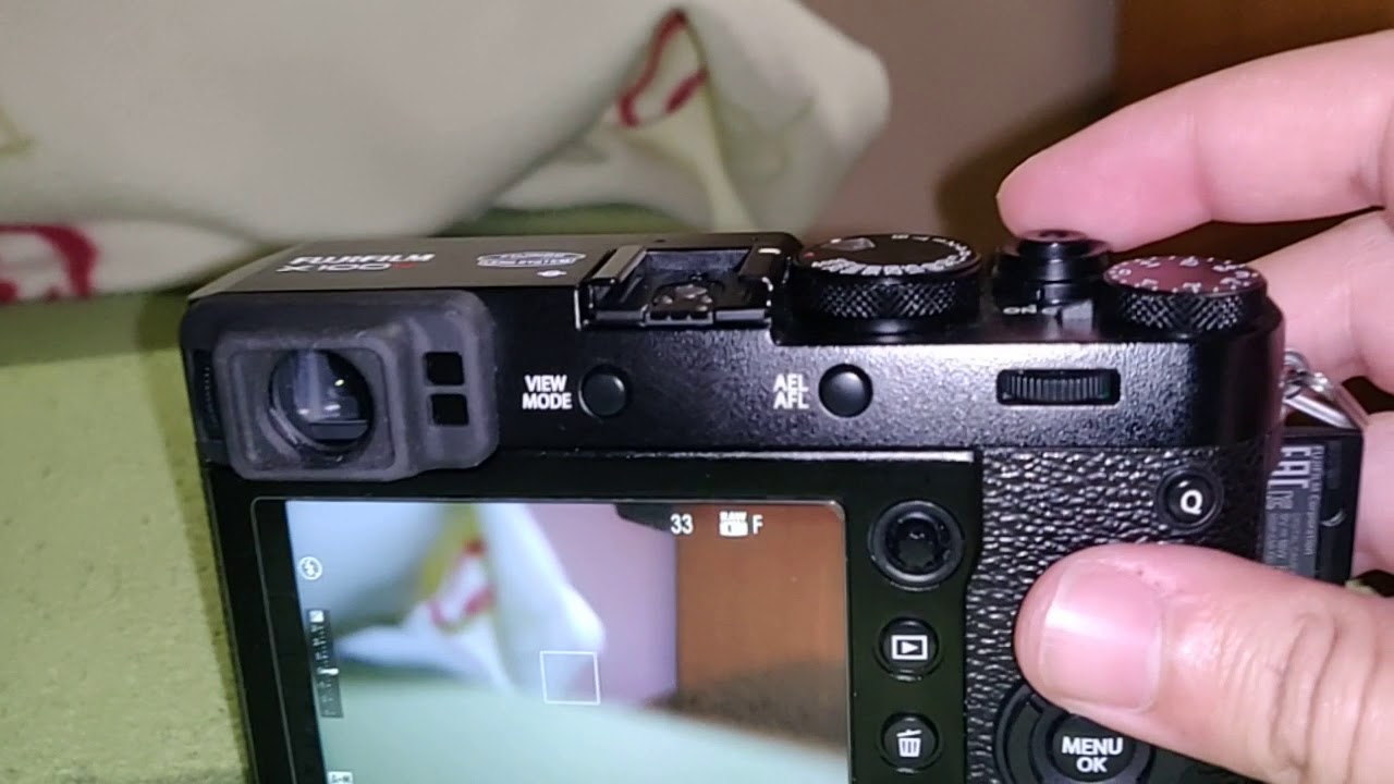 Focus error Fujifilm x100f