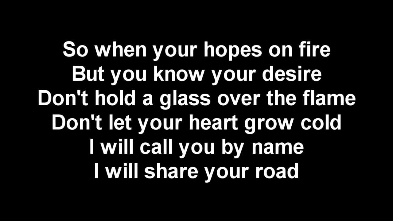 Mumford and Sons - Hopeless Wanderer (Lyrics)