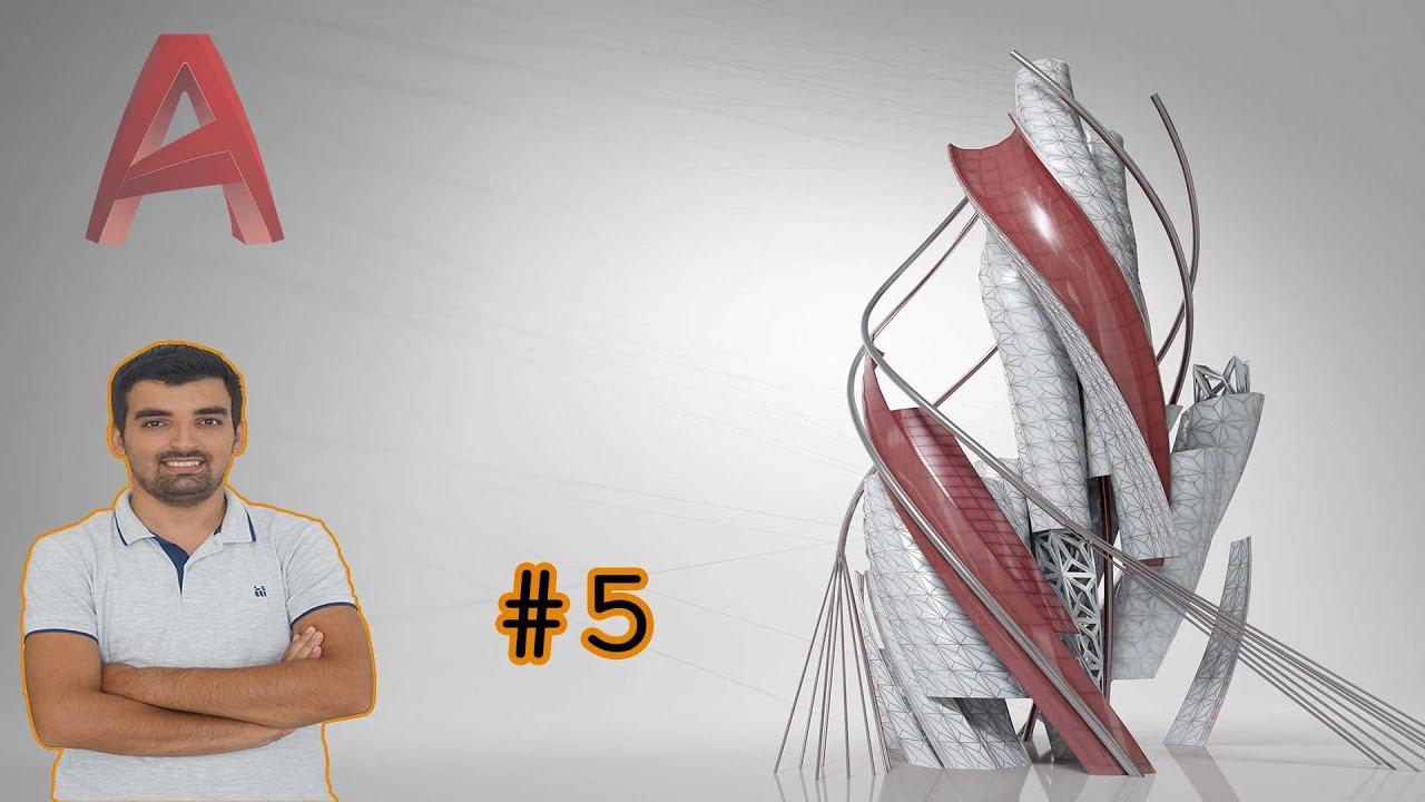 Autocad Eğitimi Ders #5 Snap Intersection ve Alıştırma Çizimleri #autocad