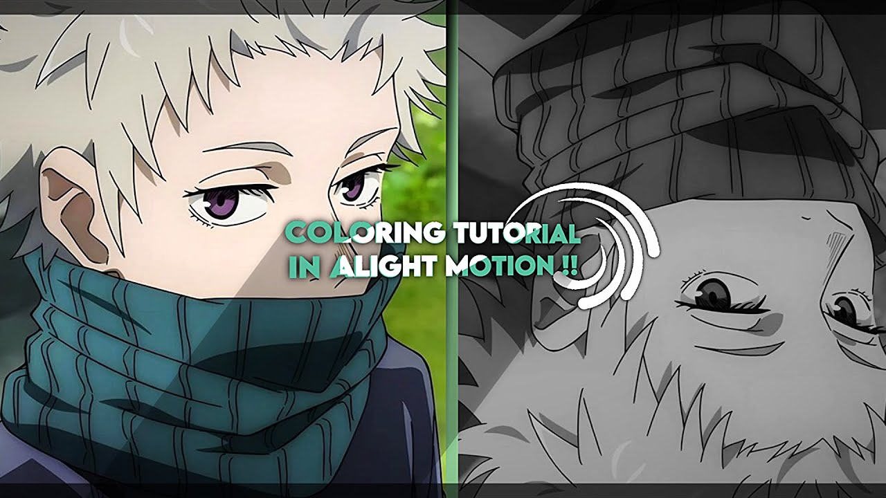 COOL COLORING TUTORIAL IN「Alight Motion 」!