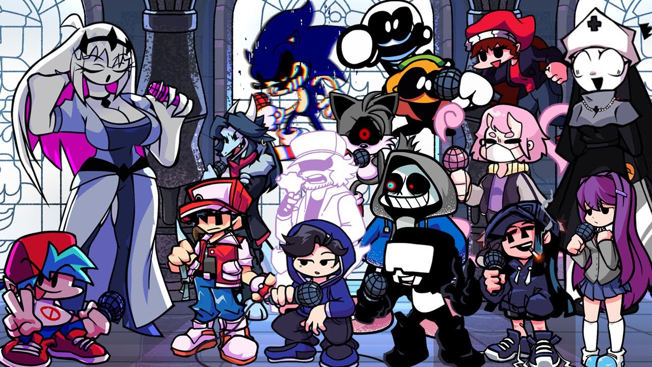 Promenade But Everyone Sings It 🎤 (FNF Different Characters Sings Promenade)