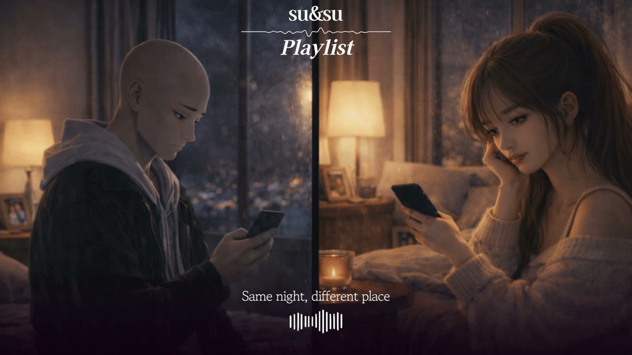 Same Night, Different Place (English Ver.) | Heartbreaking Duet | Missing Someone at Night#sadmusic