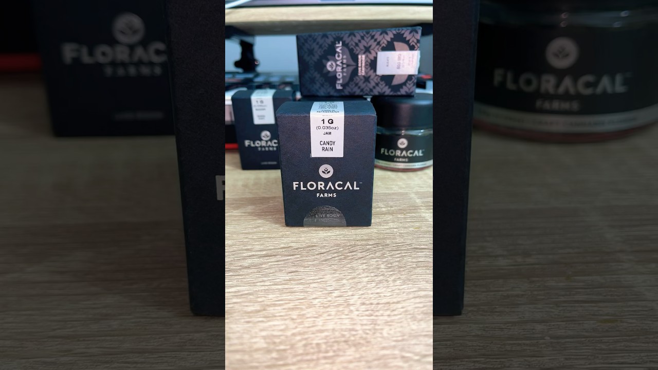 FLORACAL &ldquo;Candy Rain&rdquo; Rosin Jame #Floracal #Rosin #Jam #Weedtube