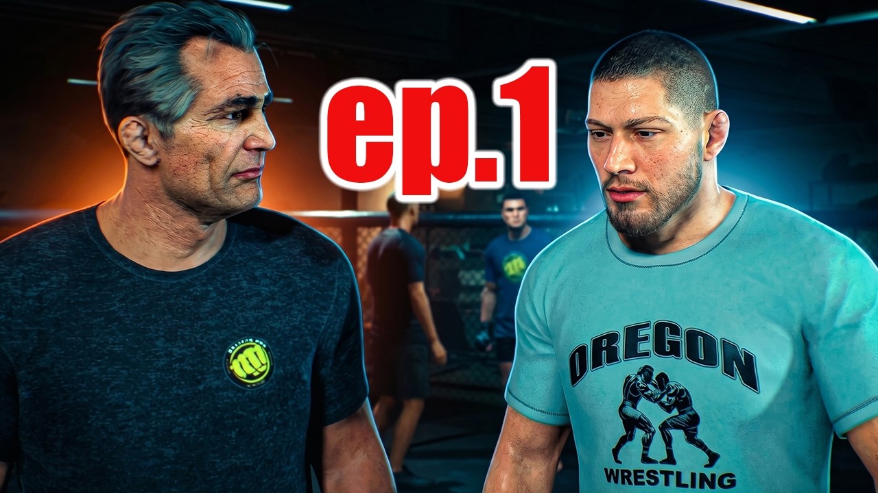 РЕЖИМ КАРЬЕРЫ! Моя карьера в ММА начинается! (UFC 6)