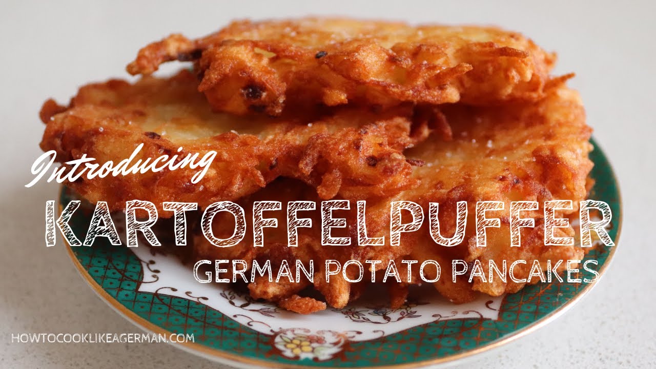 Kartoffelpuffer German Fried Potato Pancakes