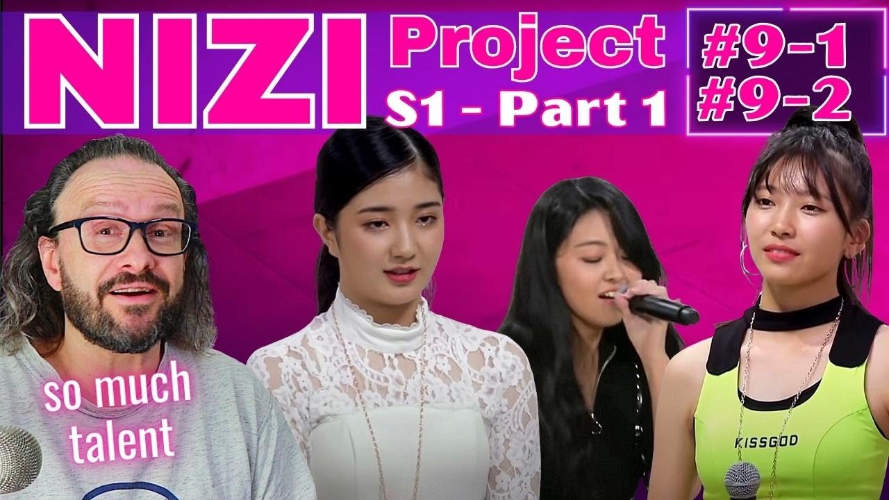 NIZI PROJECT part 1 #9-1 #9-2 reaction - NiziU in the making