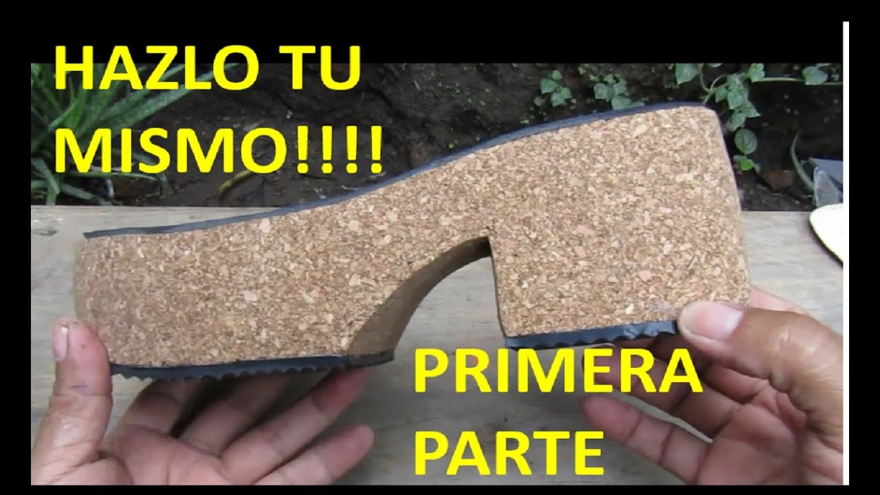 Como hacer una plataforma de tacón con tus propias manos.