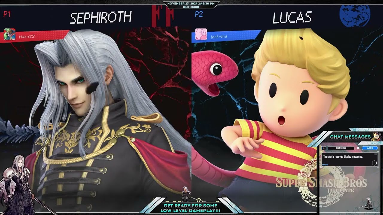 More Sephiroth in QP/Elite Smash. Another chill Smash stream.