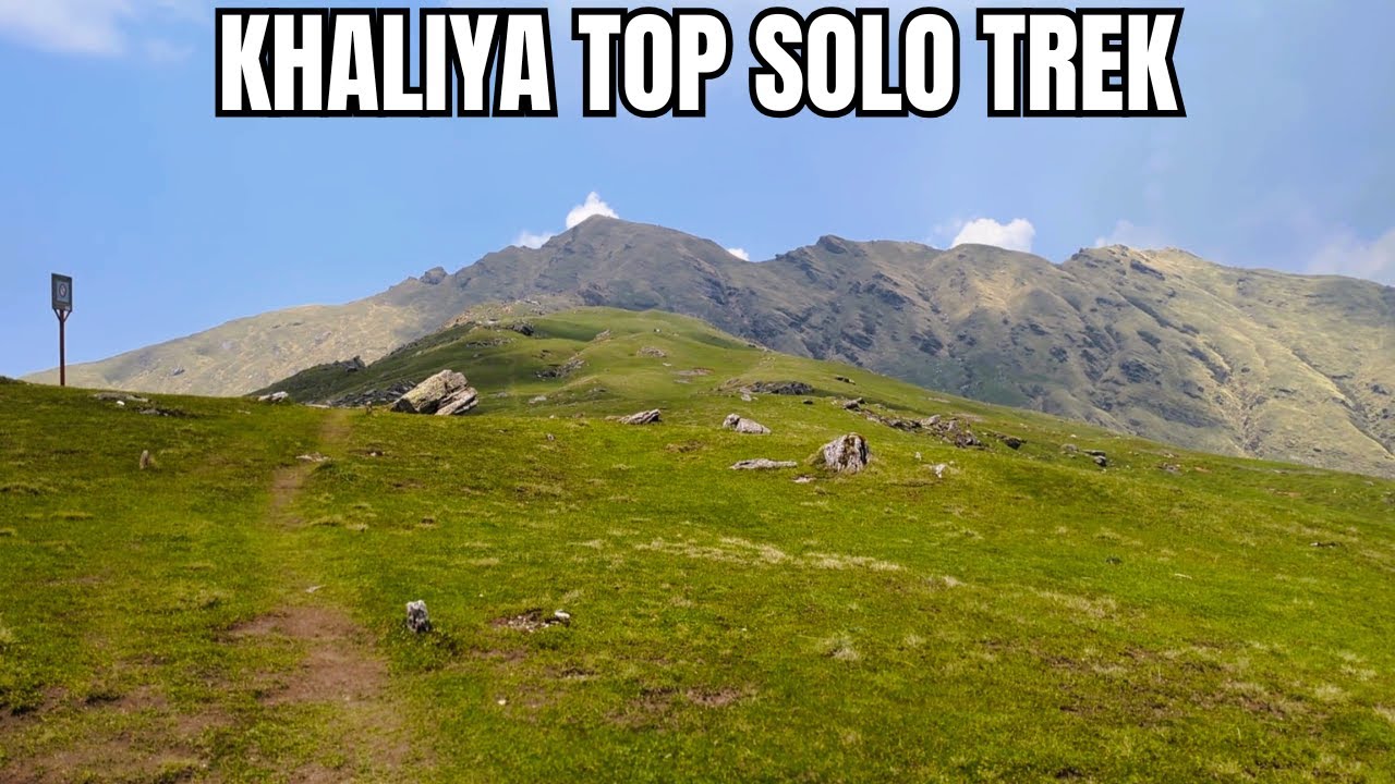 Solo Trekking to Khaliya Top | Hidden Gem Thamri Kund | Solo Trekking in Munsyari