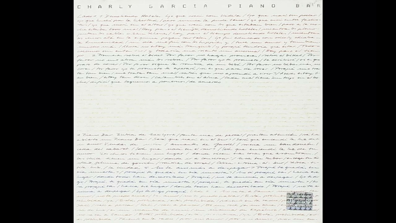 Charly García - Total Interferencia [DEMO 1984]