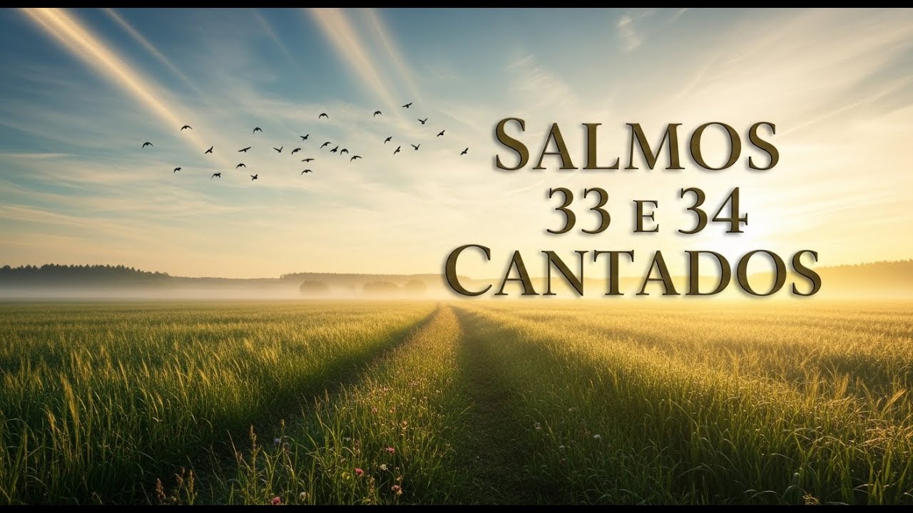COMECE O SEU DIA ABENÇOADO COM OS SALMOS 33 E 34 / VOCÊ ACEITA ESSA BENÇÃO?