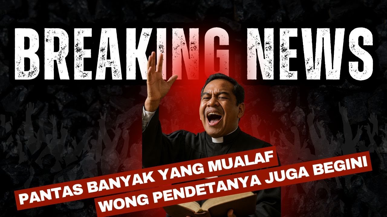 Pantas Banyak Yang Mualaf..!! Wong Pendetanya Juga begini..‼️