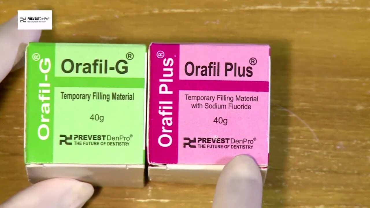 Безэвгенольный временный пломбировочный материал Orafil G (Prevest DenPro)