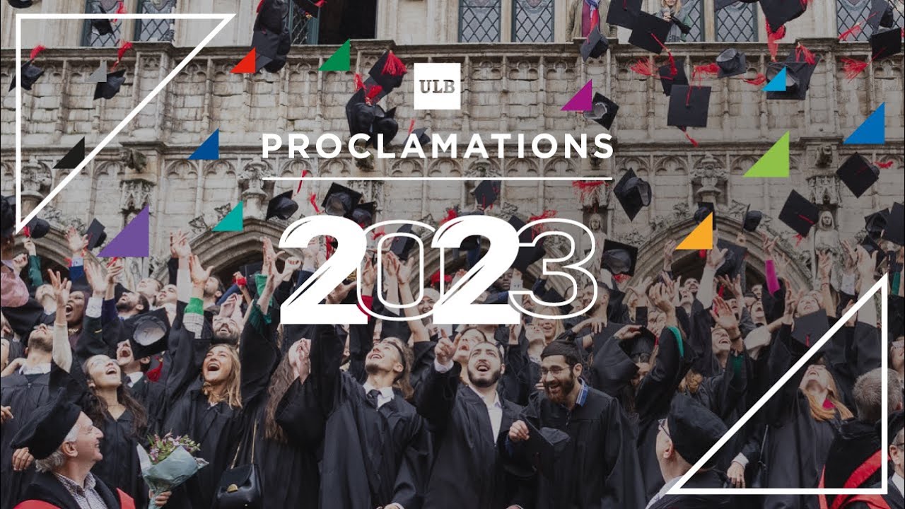 Proclamations des diplômées et diplômés ULB x VUB 2023 : BRUFACE & EBB - 11 octobre, 11h00 à 13h30