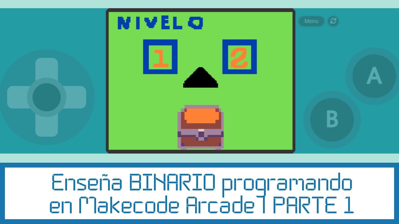 Enseña BINARIO con Makecode Arcade | PARTE 1