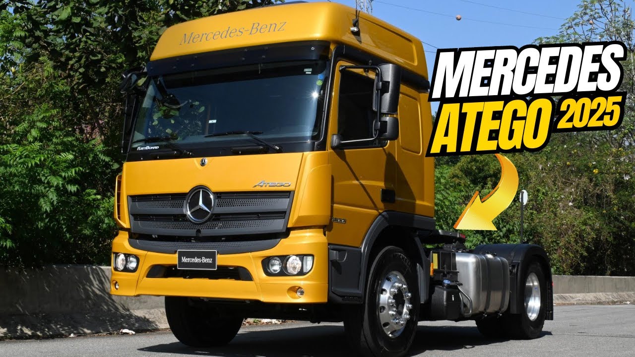LANÇAMENTO: Mercedes-Benz Atego 1933 4x2 e 3133 6x4 | Conheça os NOVOS EXTRAPESADOS! | TOP CARROS