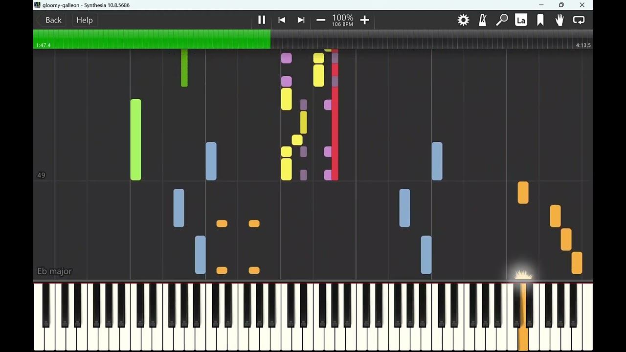 Gloomy Galleon Synthesia