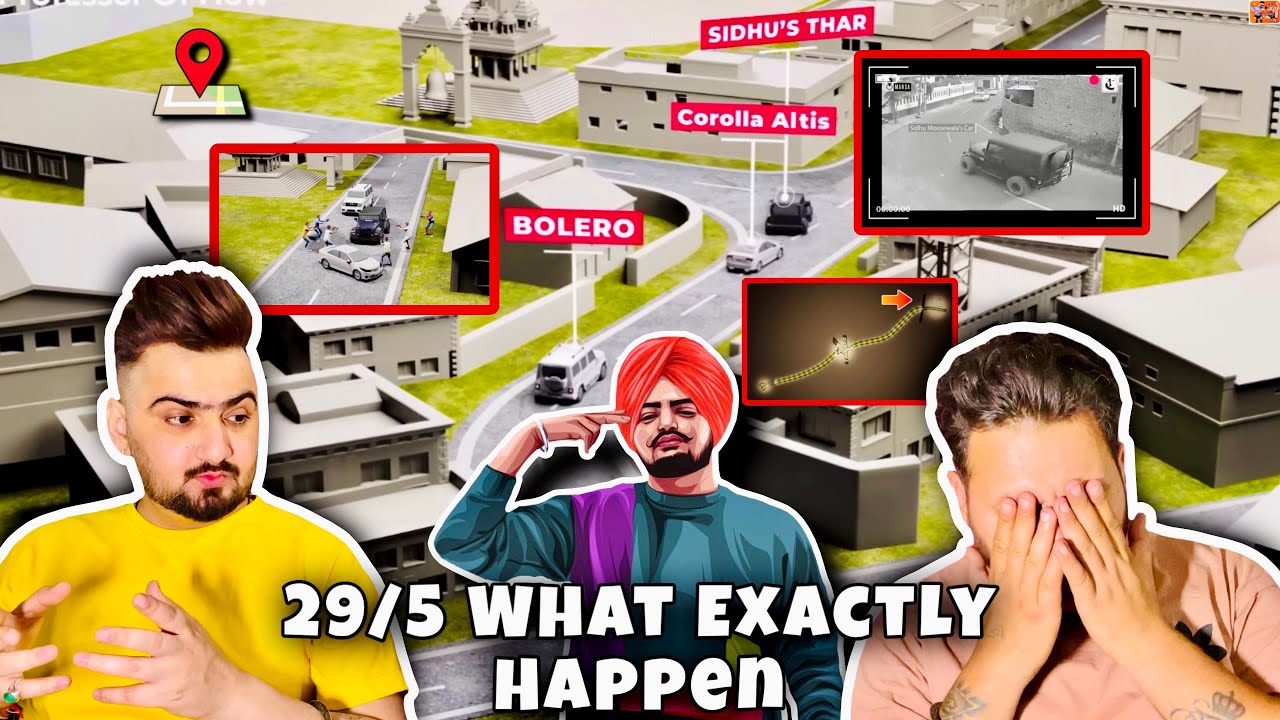 What exactly happened with Sidhu Moosewala ?? 29/5 Sidhu MooseWala Animation Video | @reacthub