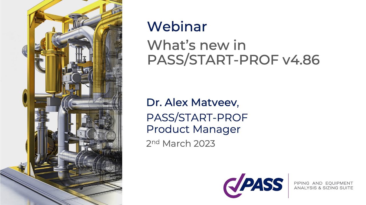 What’s new in PASS/START-PROF v4.86