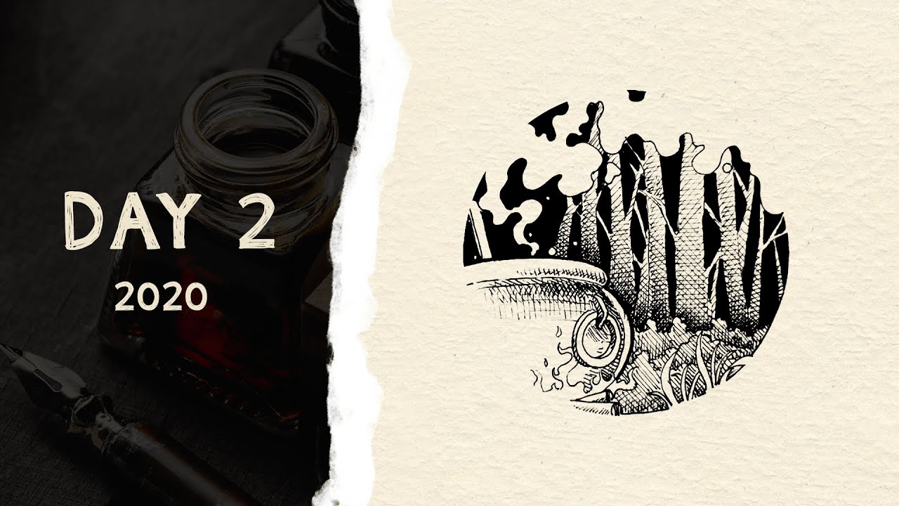 Day 2 - Wisp  |  Inktober 2020 Speed Art