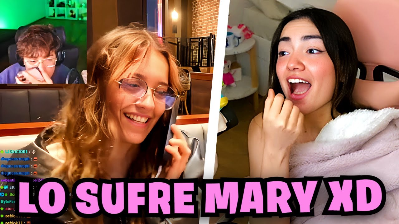 MARY REACCIONA A GLOGLO LLAMANDO CELOSA A EMI XD
