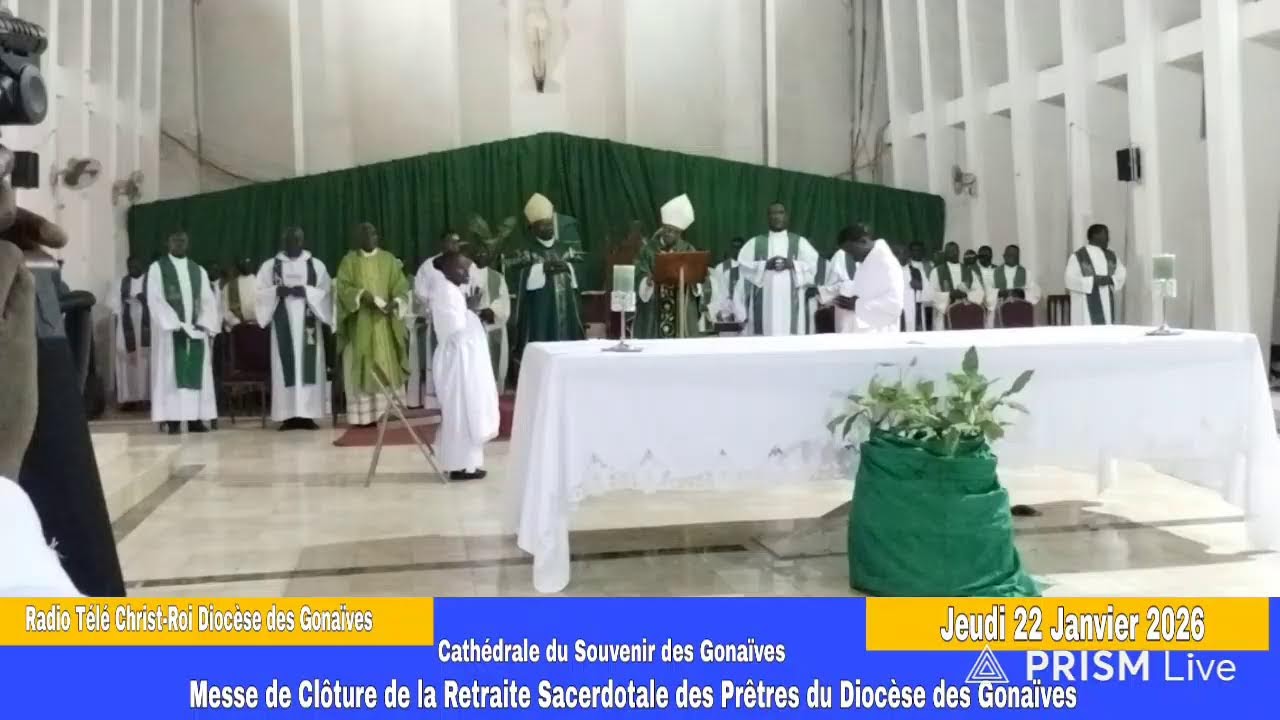 Messe de Clôture de la Retraite Sacerdotale i