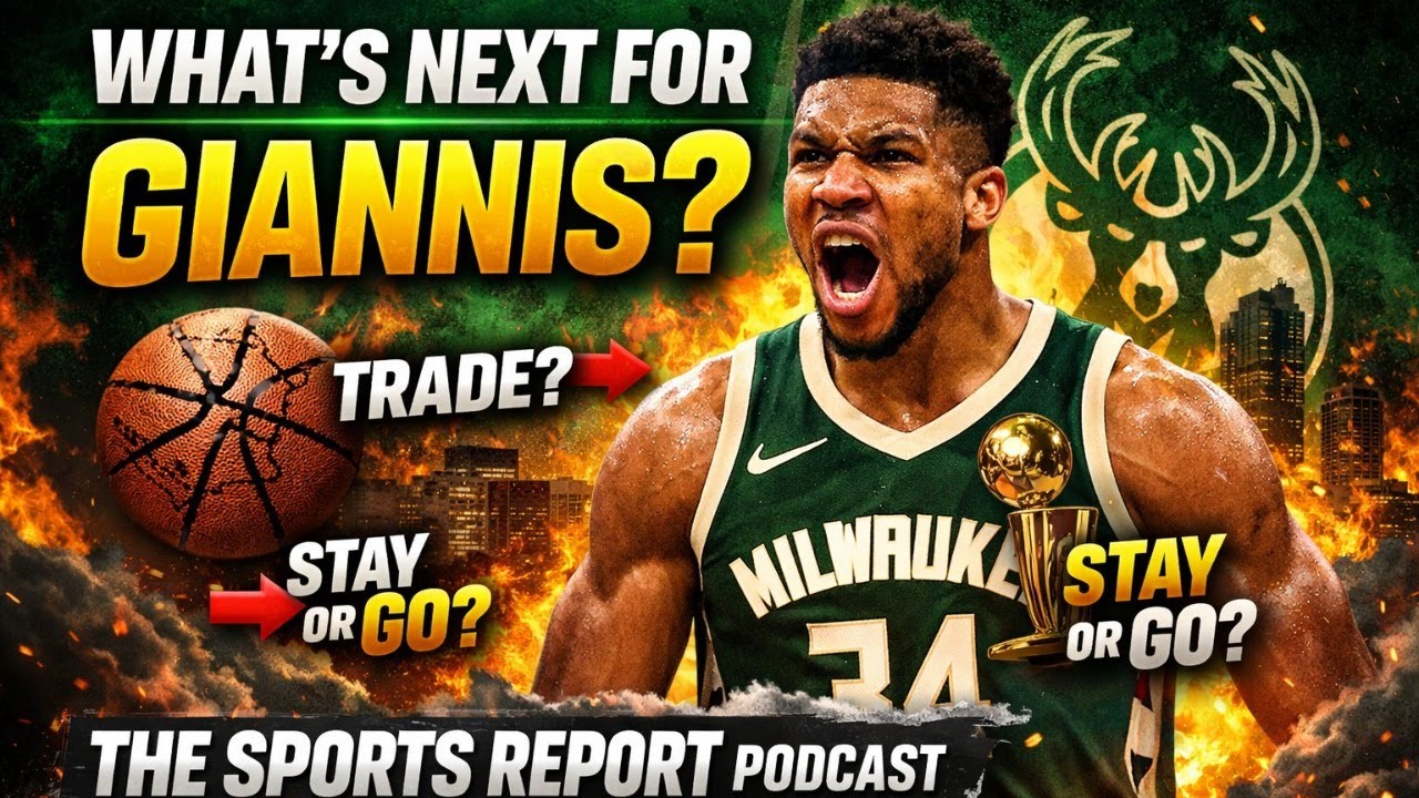 The Sports Report Podcast- What’s next for Giannis Antetokounmpo? 🤔 📱