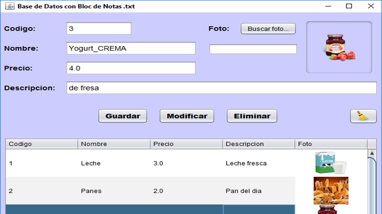 Programacion txt Java, leer y escribir fichero  con imagenes.