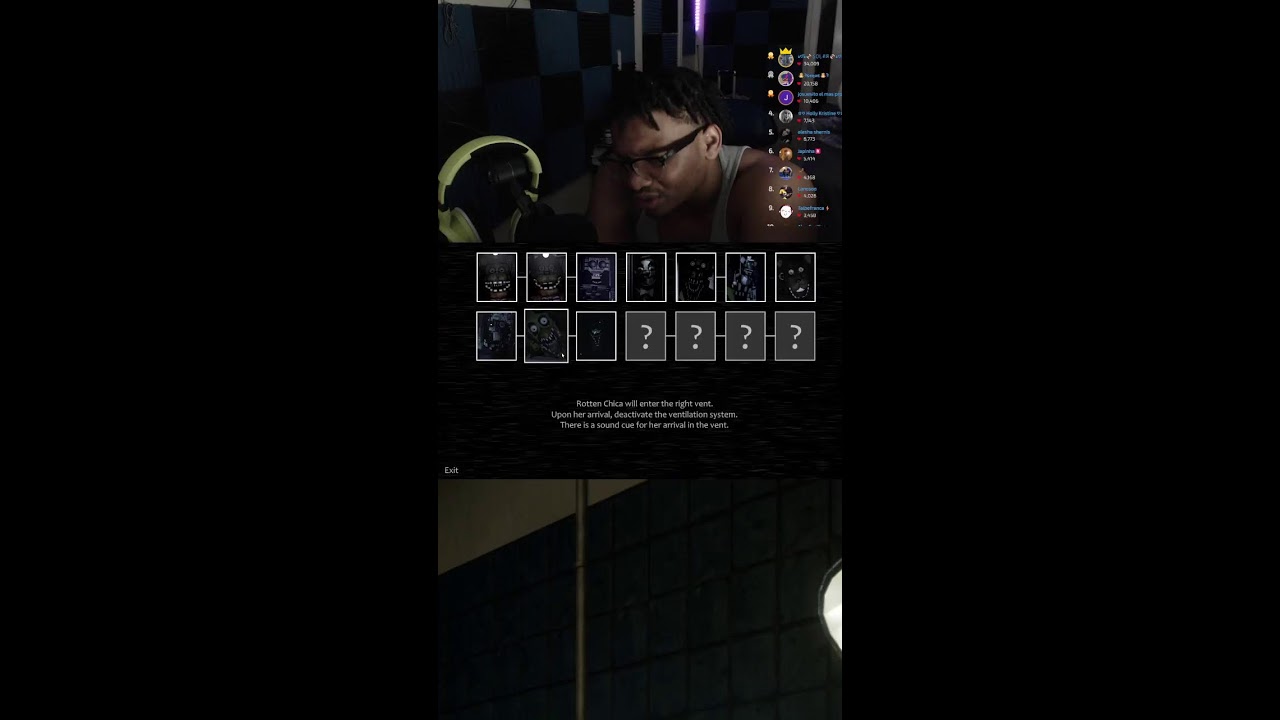 Playing FNAF Late At Night...