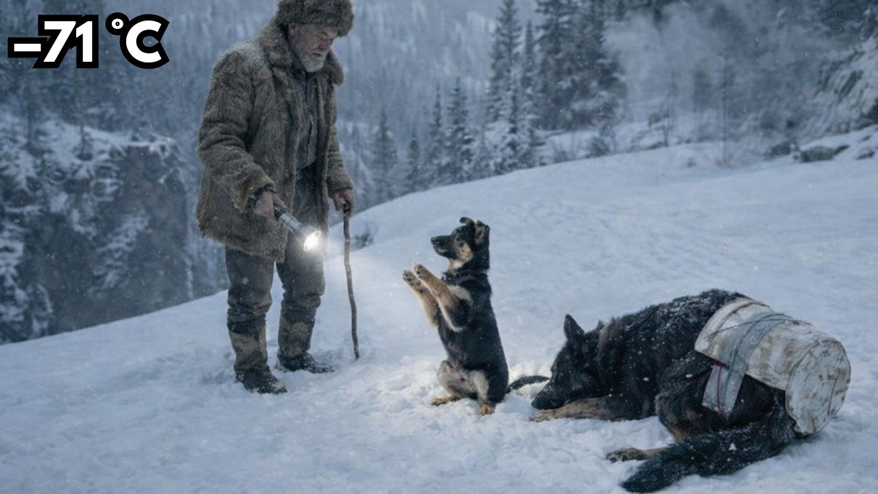 “A Helpless Puppy in the Snow – One Man’s Kindness Saved a Life