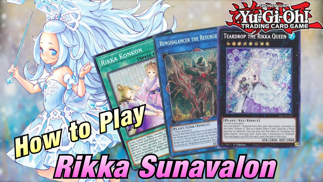 YU-GI-OH! *ULTIMATE* RIKKA SUNAVALON COMBO + HAND TESTS! HOW TO PLAY RIKKA IN DEPTH 2022! POST POTE!