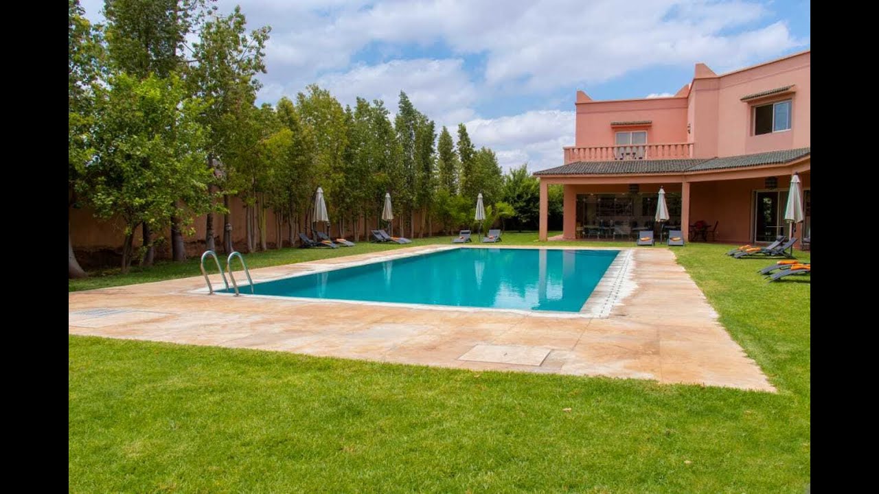 Location villa Marrakech avec piscine privée