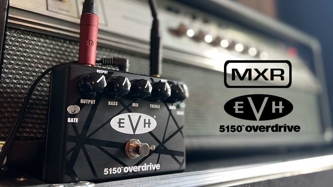 MXR EVH 5150 Overdrive + Ampeg V4