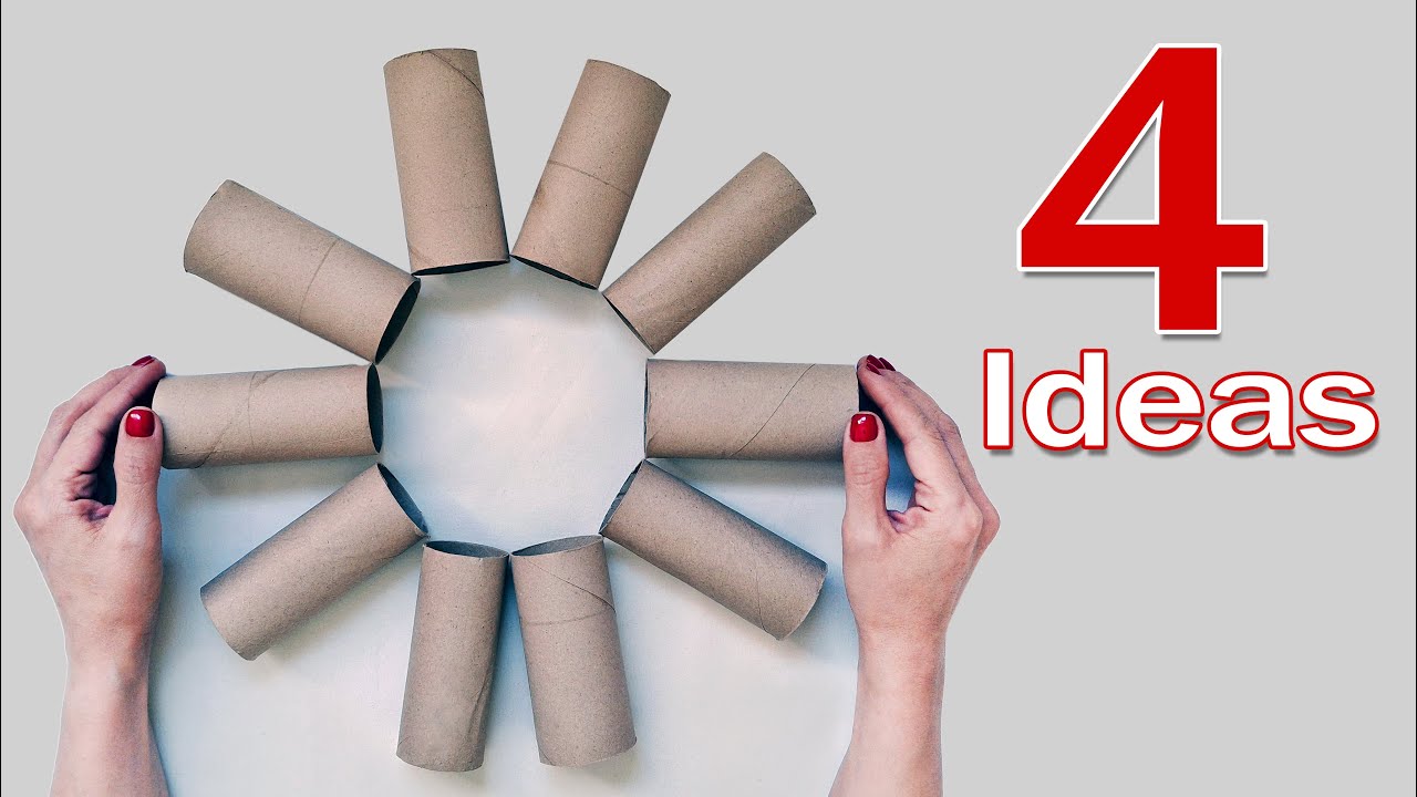 The 4 Most Creative Ways to Reuse Toilet Paper Rolls You Never Thought Of!♻️