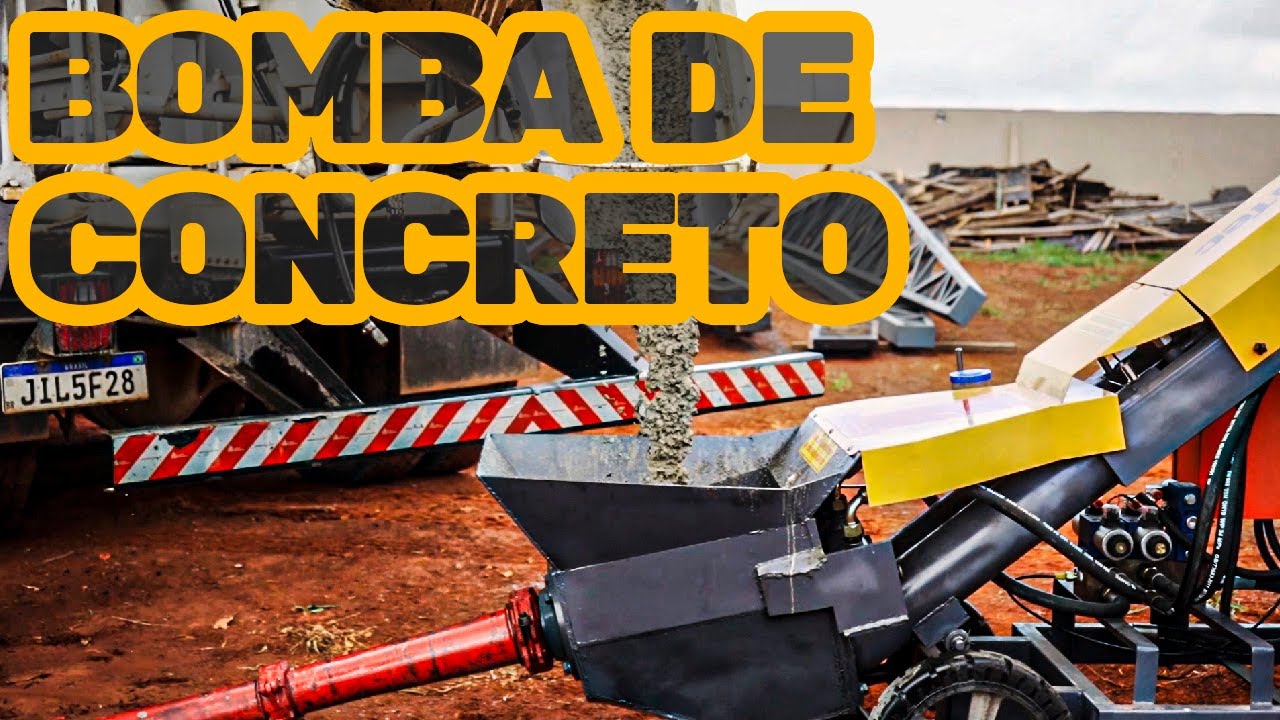 Bomba de Concreto B4100 | Potência e eficiência
