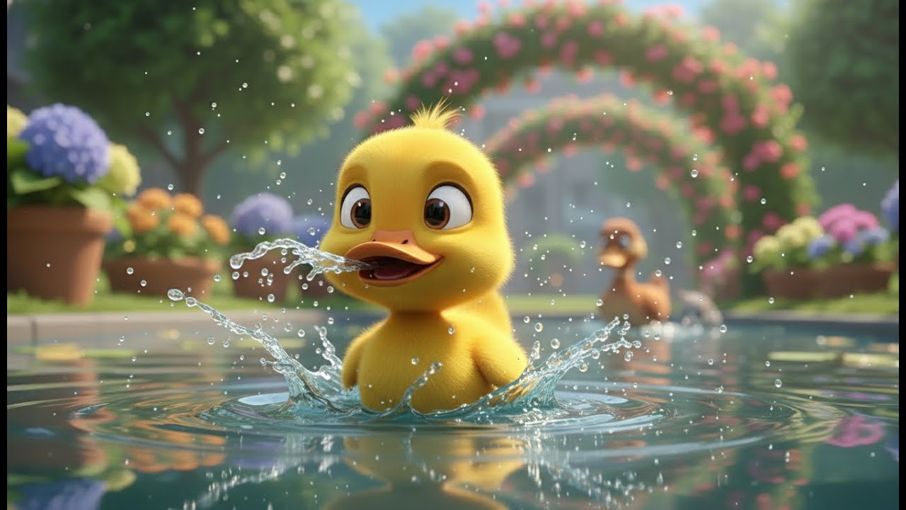 Baby Duck Lost in Big City 🦆🌆 | فرخ البط الضائع في المدينة | أغنية عربية للأطفال