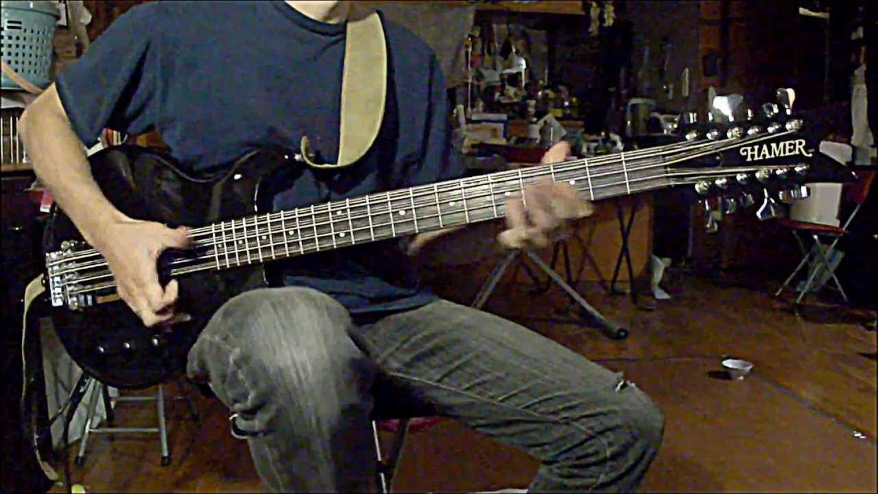 12 string bass slapping 12弦ベース スラップ