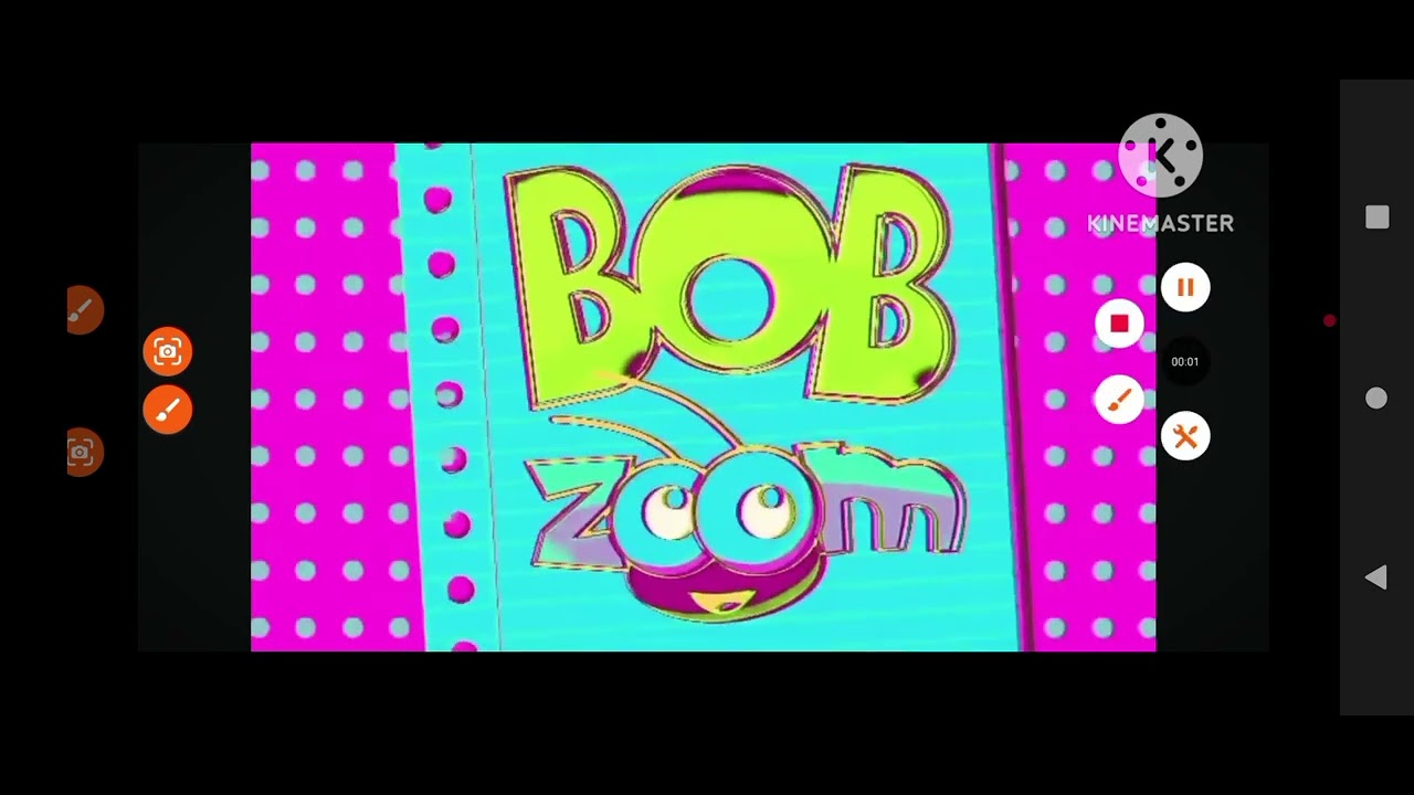 Bob zoom dash logo effects 