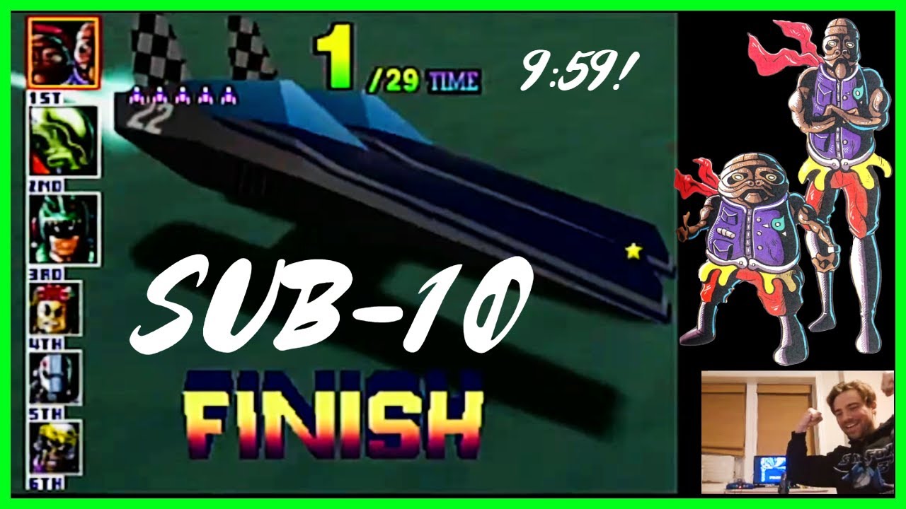 Twin Noritta FLIES Through F-Zero X Jack Cup!