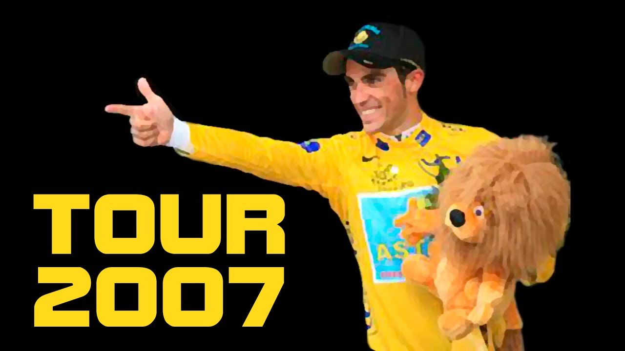 TOUR DE FRANCIA 2007. HOMENAJE A ALBERTO CONTADOR.