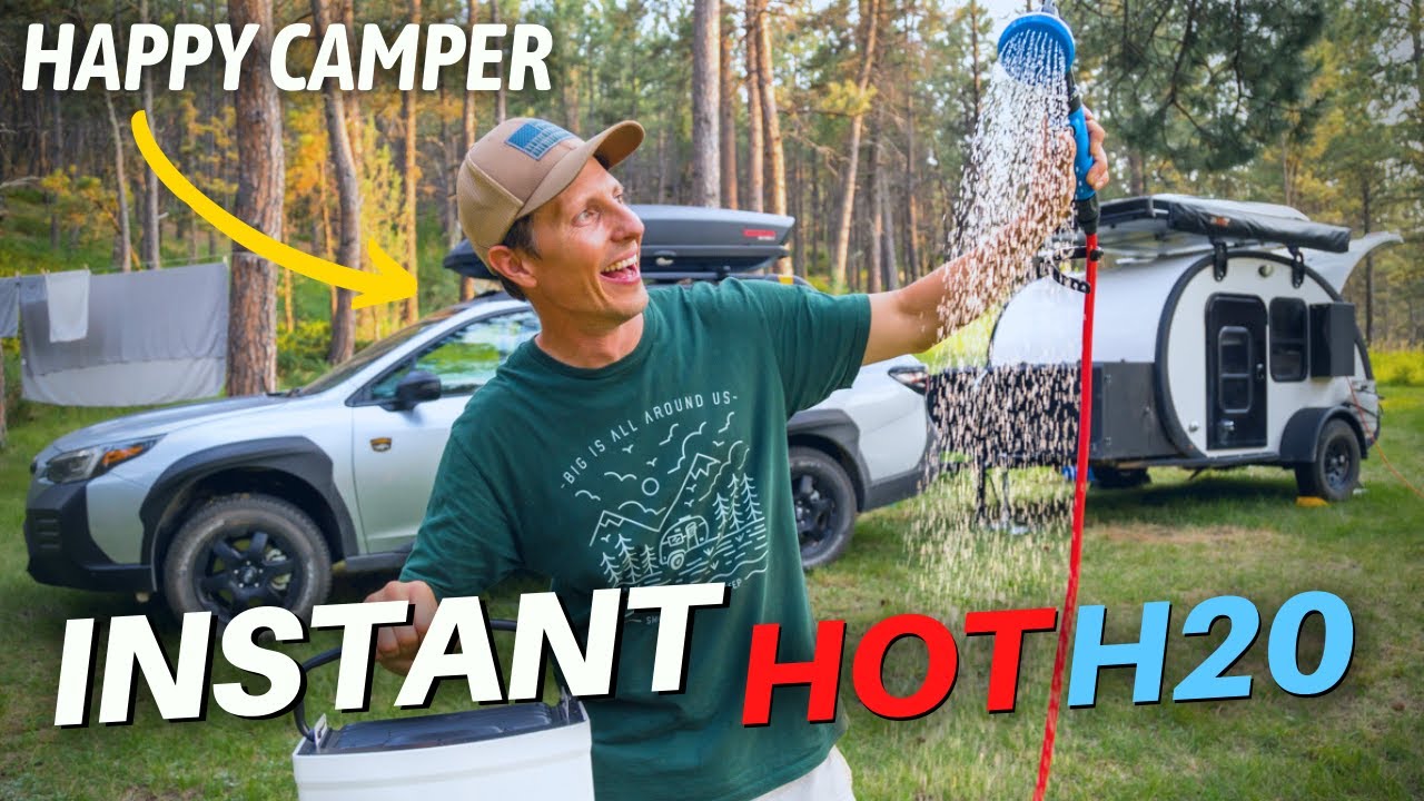 Горячий душ для кемпинга ПРЯМО СЕЙЧАС! Joolca HotTap V2