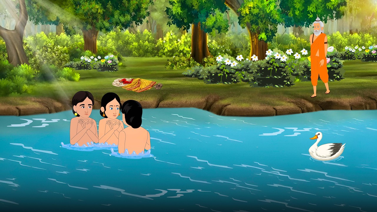 विचित्र जंगल और साधू का रहस्य | The strange forest and the mystery of the Sage | Moral Story