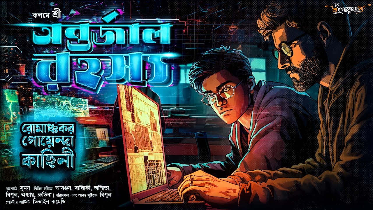 অন্তর্জাল রহস্য (রোমাঞ্চকর গোয়েন্দা গল্প) | Goyenda Golpo | Bengali audio story detective
